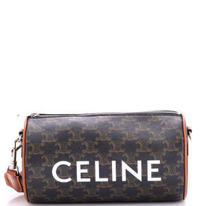 Celine Logo Cylinder Bag Triomphe #256989C15B